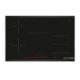 Bosch PXV875DC1E built-in induction hob with 5 zones, including FlexInduction and PowerBoost, featuring a black ceramic surface.