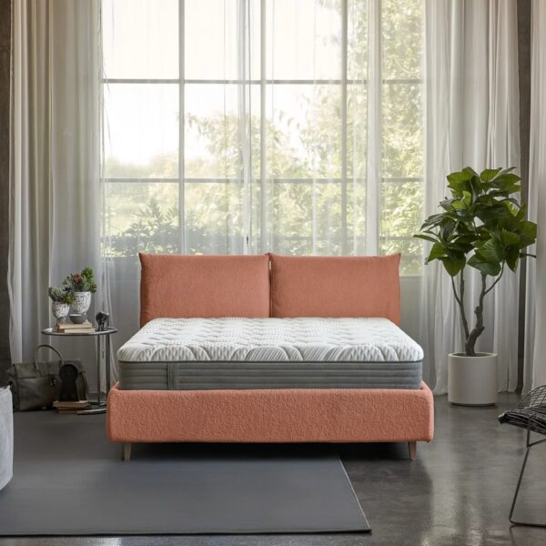 Dorelan Rising Mattress showcasing Twin System spring technology and breathable double padding