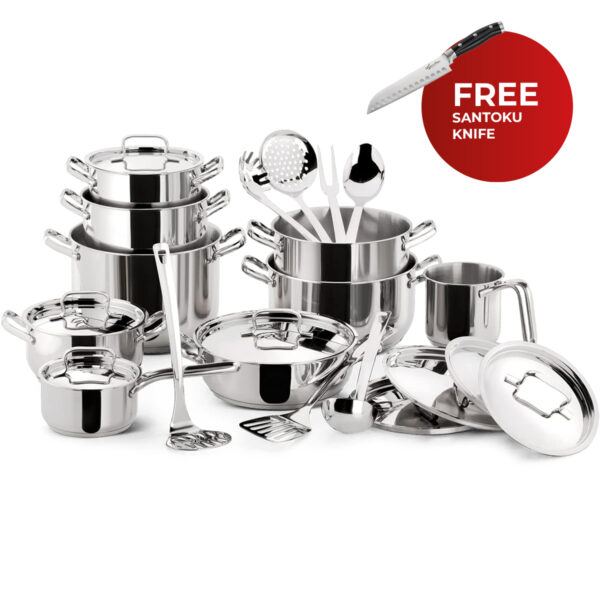 Lagostina Sfiziosa 24-piece set cookware offer
