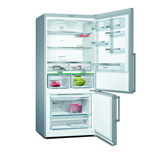 Free-standing XXL Capacity Bosch fridge freezer