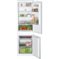 Bosch KIV86NSE0 Fridge Freezer Bosch KIV86NSE0 built-in fridge-freezer with Eco Airflow, LED lighting, Big Box Drawer, Door Open Alarm, and 5-year warranty