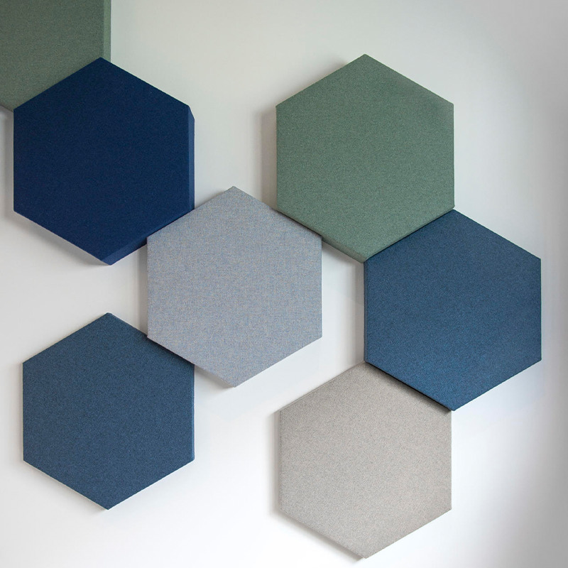 Sound absorbing wall panels