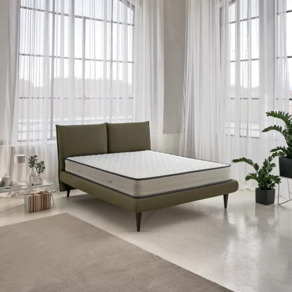 Dorelan Top Mattress on green bed