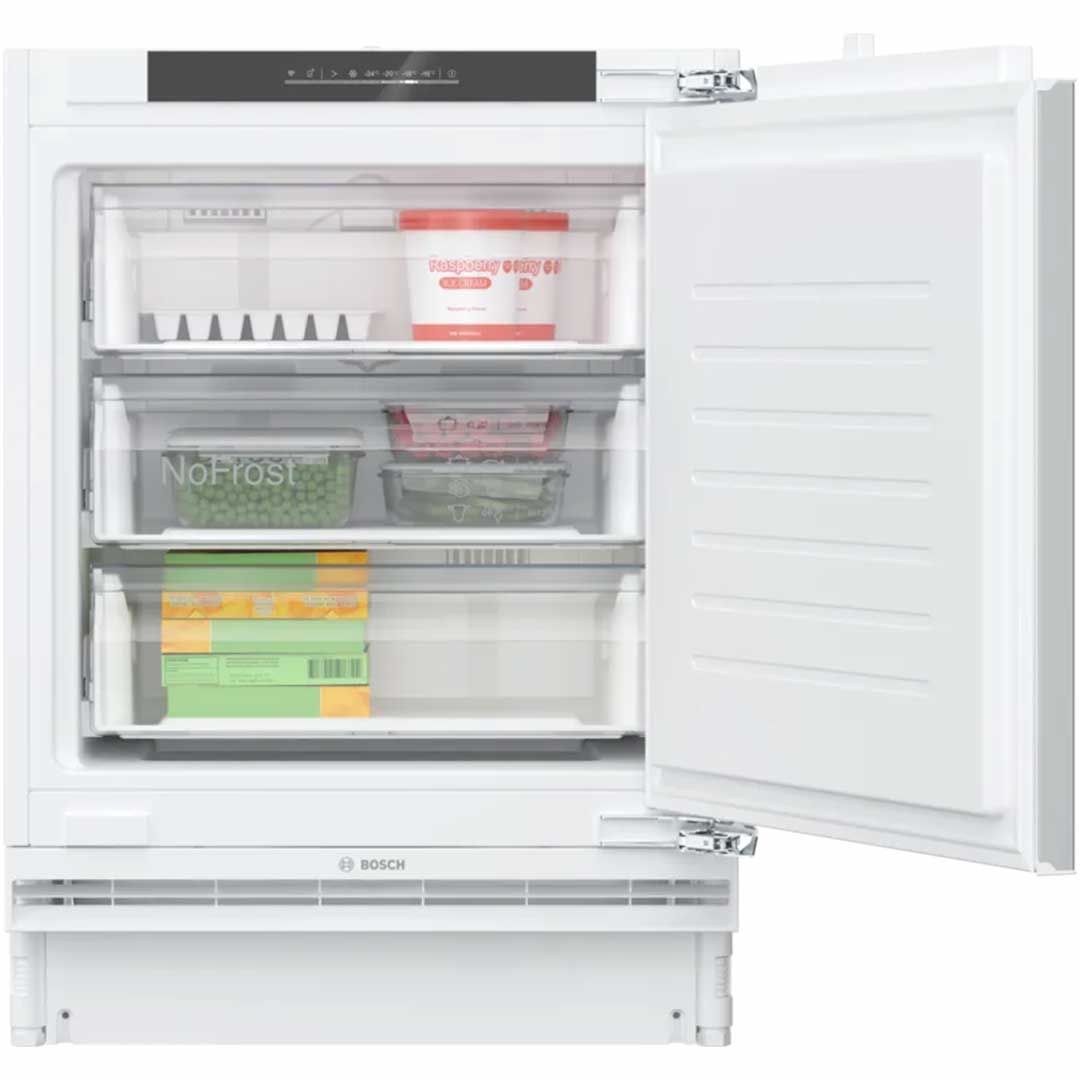 Bosch GUN21ADE0 Built-in Freezer Bosch GUN21ADE0 Built-in Freezer 82 x 60cm Bosch GUN21ADE0 Built-in Freezer with NoFrost Technology Bosch GUN21ADE0 Built-in Under Counter Freezer