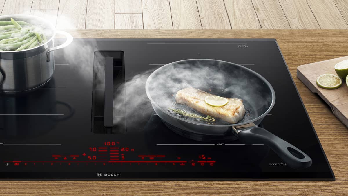 Bosch Aspiration Venting Cooktop with Induction Hob