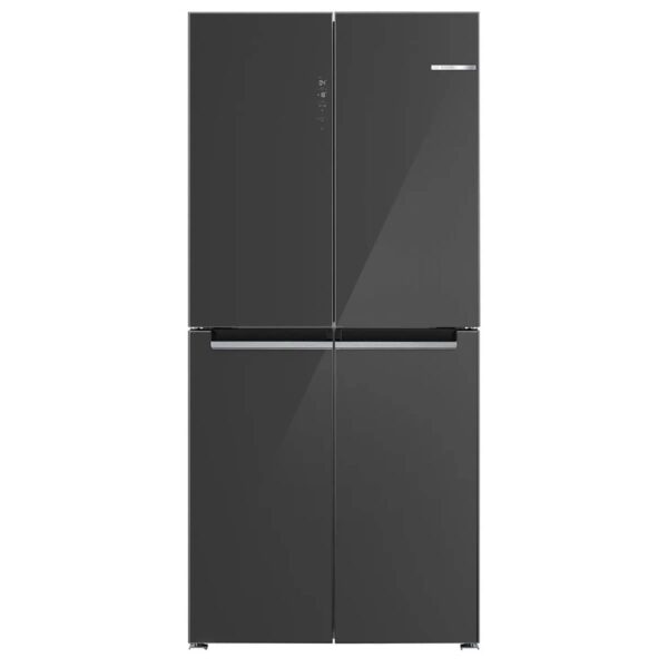 Black Glass Four Door Fridge Freezer