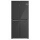 Black Glass Four Door Fridge Freezer