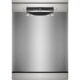 Freestanding 60 cm dishwasher in brushed steel with anti-fingerprint finish, PerfectDry technology, ultra-quiet operation, and smart features.