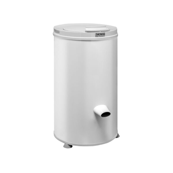 THOMAS CENTRI 776 SEK spin dryer with stainless steel drum, offering energy-efficient, high-speed drying for delicate fabrics.