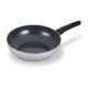 Brabantia Indu+ 28 cm non stick wok in Cool Grey with recycled aluminium ceramic coating and heat resistant soft grip handle