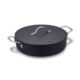 Brabantia Zenn Saute Pan 28 cm with lid stainless steel handles ceramic non stick surface and recycled aluminium base