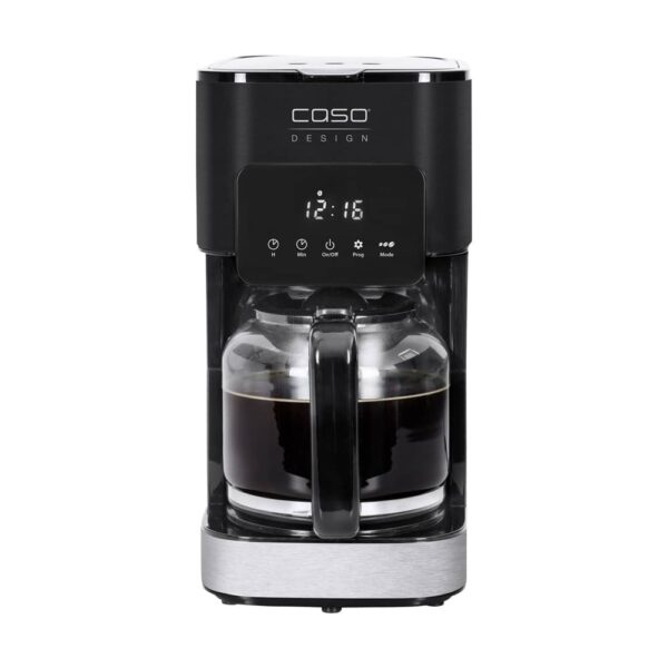 CASO Coffee Taste & Style Thermo 10-cup design coffee maker with insulated jug, timer, and aroma function in modern style