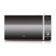 Caso Microwave MCG 25 Chef on white background with timer display illuminated, showing modern design
