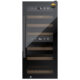 CASO WineExclusive 24 Smart wine fridge with app control, dual zones, UV glass, and capacity for 24 bottles