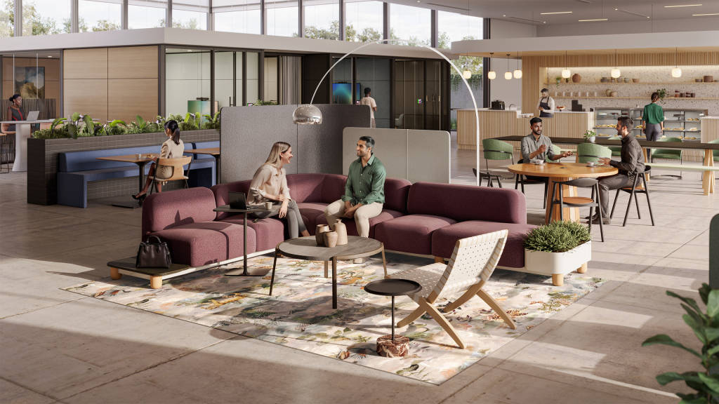 Collaborative lounge area