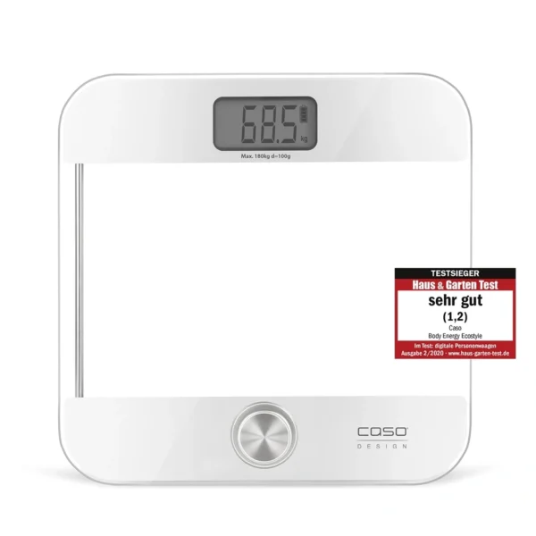Caso wellness scale in glass. Max=180kg
