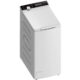 Isometric view of Sangiorgio ST8013AD 8 kg top-loading washing machine on white background.