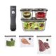 CASO Vacu OneTouch Eco Set – Wireless Hand Vacuum Sealer