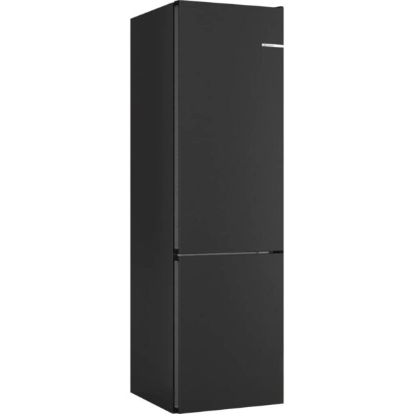 Bosch Black Fridge Freezer in Isometric view