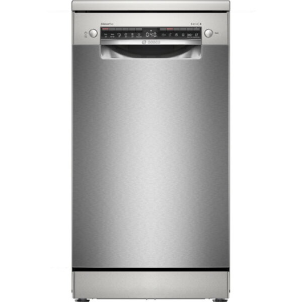 Bosch Silver 45cm Slimline Dishwasher