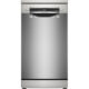 Bosch Silver 45cm Slimline Dishwasher