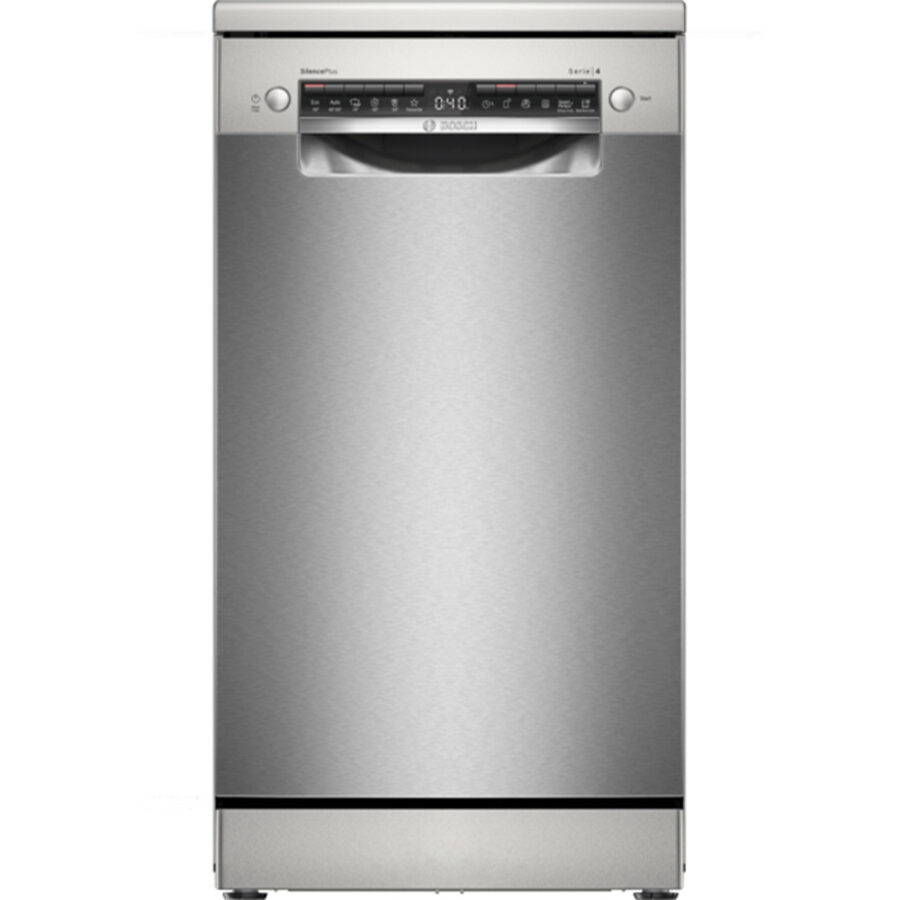 Bosch Silver 45cm Slimline Dishwasher