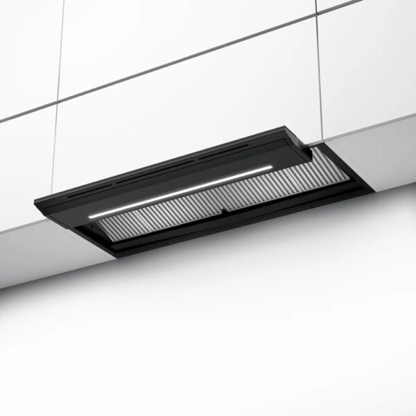 Black Built-in kitchen hood specifically for condensation