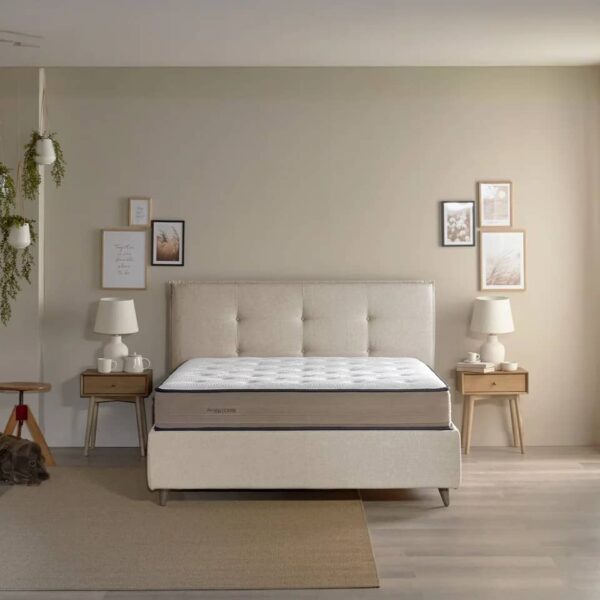 King Size Mattress on Dorelan Bed