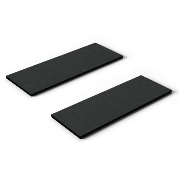 Recirculating cooker hood filter