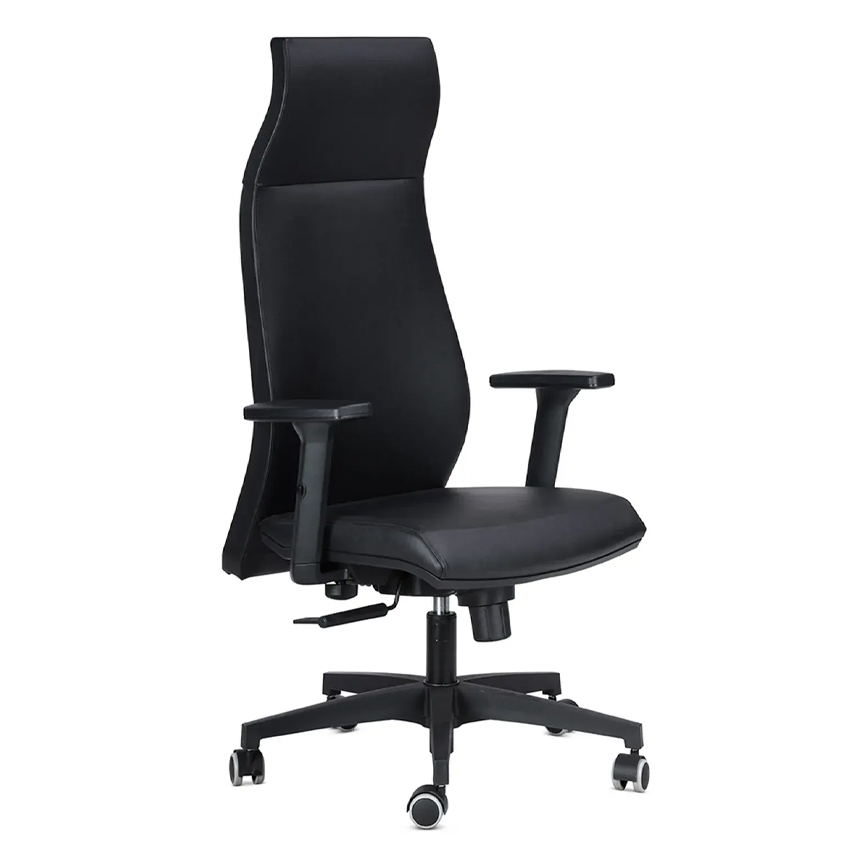 Black Desk Chair with High back
