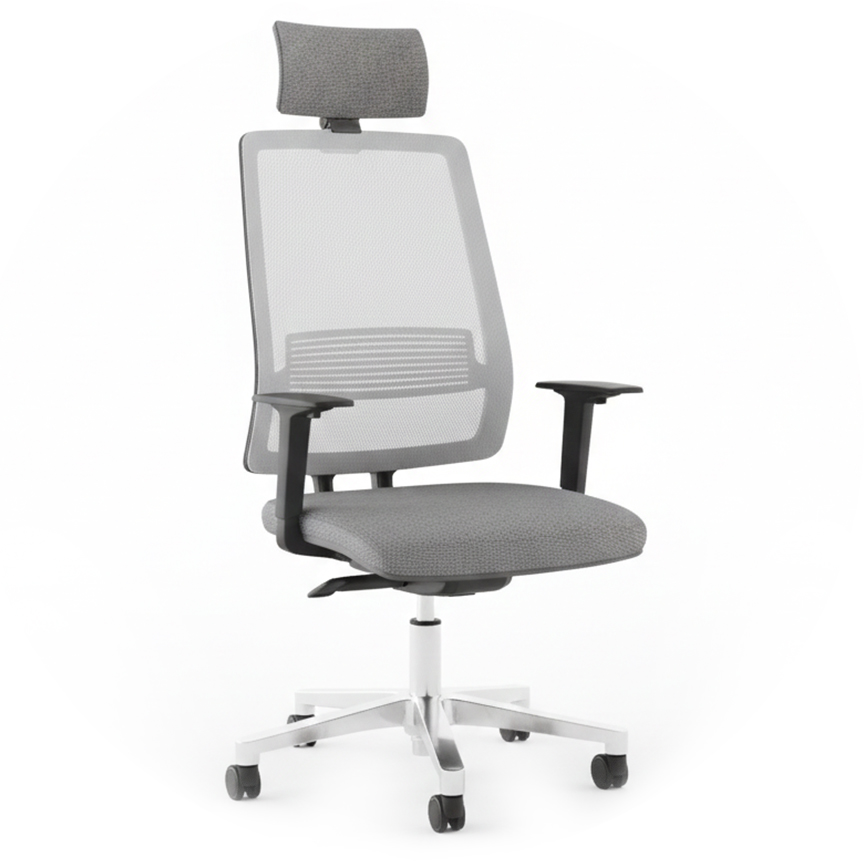Operative chair with headrest