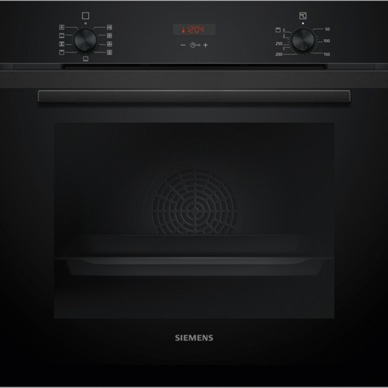 Siemens HB234ABB3 premium built-in oven with LED controls and easy-clean enamel interior